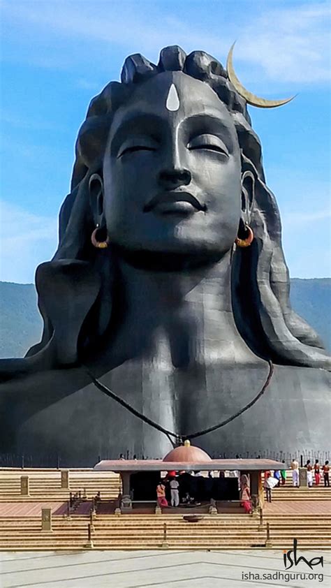 Lord Adiyogi Statue - Sunrays Background Wallpaper Download | MobCup