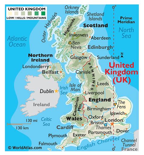 The United Kingdom Maps & Facts - World Atlas