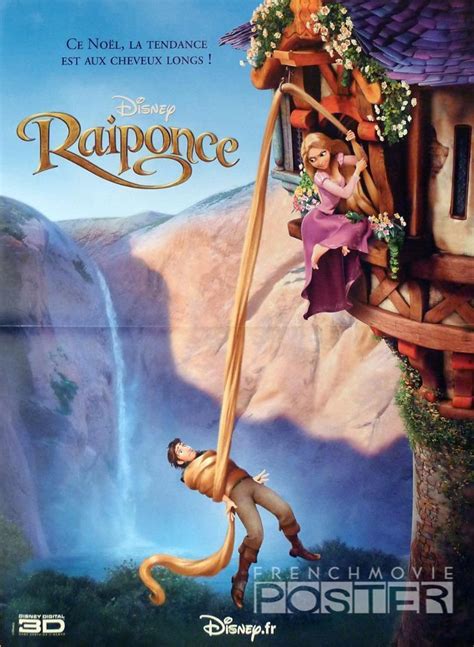 TANGLED / RAIPONCE - DISNEY / HAIR / PRINCESS - ORIGINAL FRENCH MOVIE ...