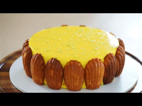 Lemon Mousse Cake from Bruno Albouze - recipe on Niftyrecipe.com