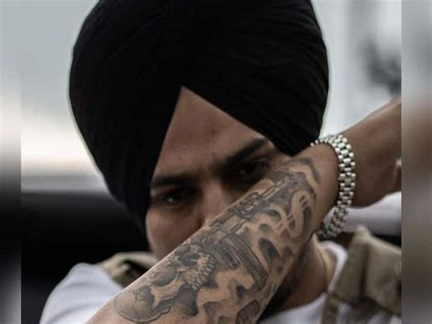 Late singer Sidhu Musewala had 6 surprising tattoos on his physique ...