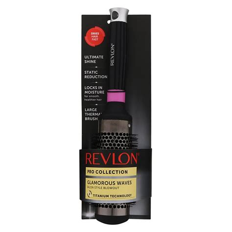 Revlon Pro Collection Salon Style Blowout Large Round Thermal Brush ...