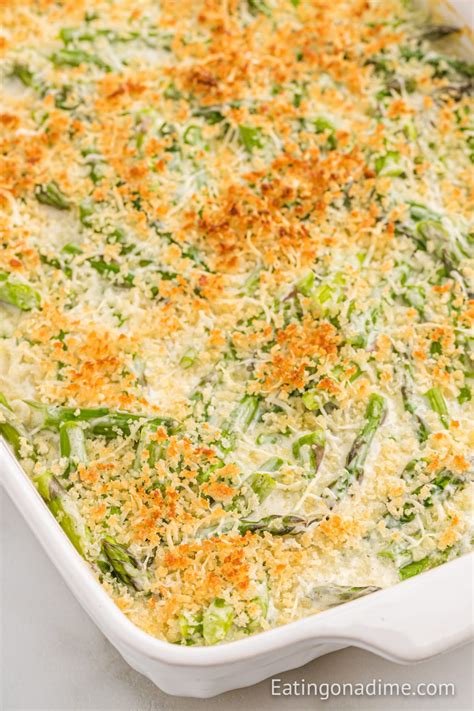 Asparagus Casserole - Eating on a Dime