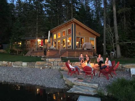 Echo Lake Escape - Cabins for Rent in Bigfork, Montana, United States ...