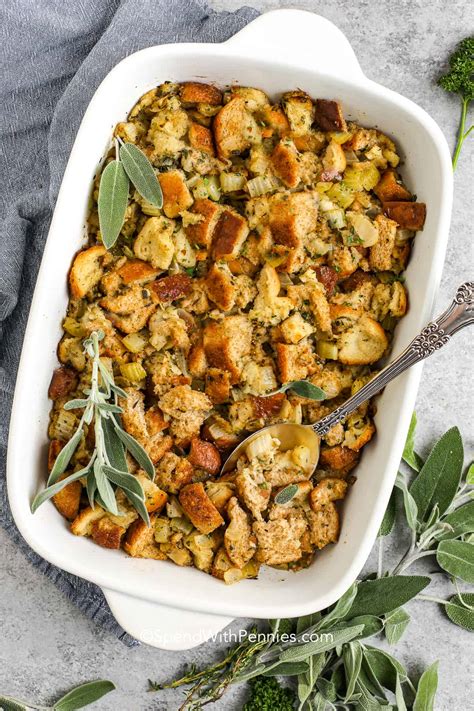 Simple Stuffing Recipe - Spend With Pennies - Factfalls