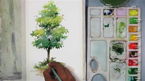 Watercolor Tree - Painters Legend