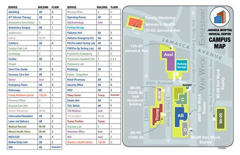 Campus Map - Jamaica Hospital Medical Center