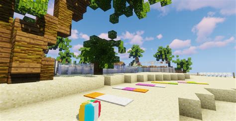 A Day at the Beach Minecraft Map