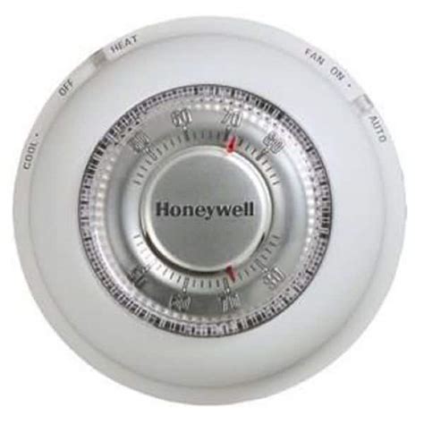 Honeywell Home Round Non-Programmable Thermostat with 1H/1C Single ...