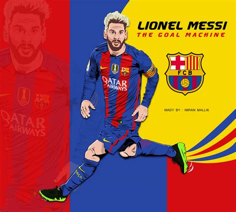 Messi - Vector/Cartoon illustration. :: Behance