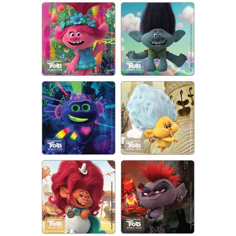 Trolls 2: World Tour Stickers