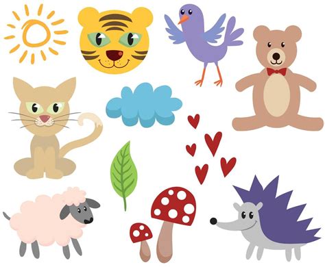 Free Cartoon Animals Vectors Vector Art & Graphics | freevector.com