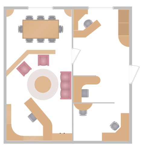 Office Chair Floor Plan - Everything Furniture