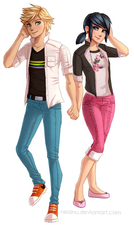 Adrien and Marinette - Miraculous Ladybug Fan Art (39633686) - Fanpop