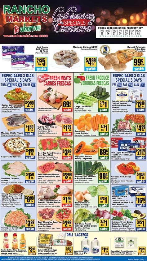 Rancho Market Weekly Ad February 25 - March 2, 2020 | Weekly ads ...