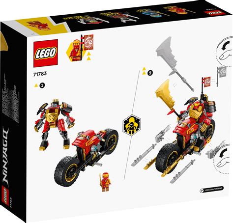 LEGO Ninjago 71783 Kai's Mech Rider EVO - SD83F (2) - The Brothers ...