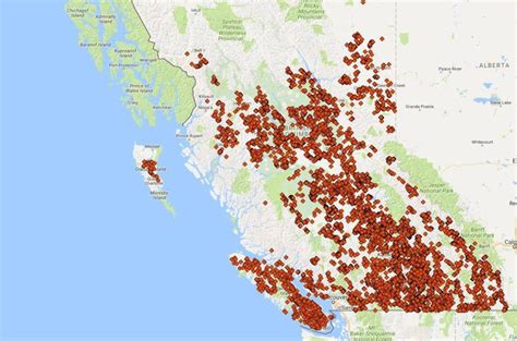 BC Wildfire Service interactive map helps distinguish between ...