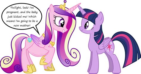 Pregnant Cadence And Twilight by Devthgun on DeviantArt