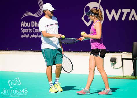 Photo: 2021 Abu Dhabi WTA Womens Tennis Open Pre-Tournament