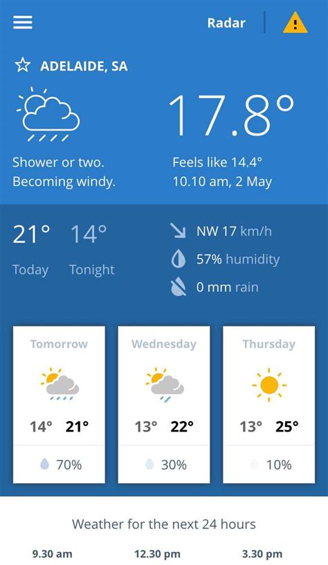 BoM unveils first-ever weather app - Software - iTnews