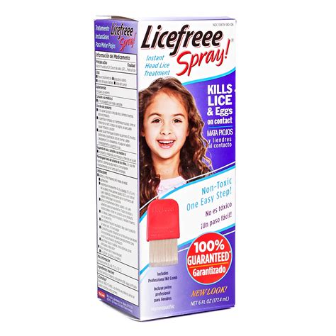 Amazon.com: Licefreee Spray Head Lice Treatment (Kills Lice and Eggs on ...