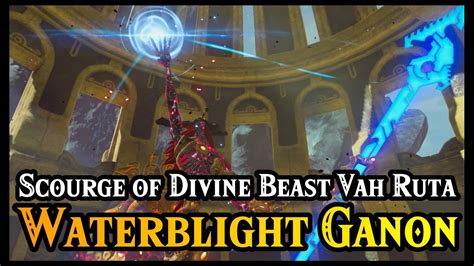 WATERBLIGHT GANON - DIVINE BEAST VAH RUTA BOSS FIGHT - THE LEGEND OF ...