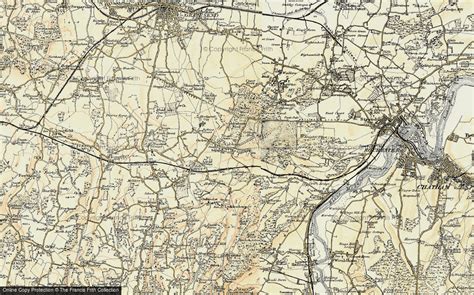 Historic Ordnance Survey Map of Cobham, 1897-1898