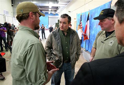 Senator Ted Cruz speaks at the San Marcos Police Department after ...