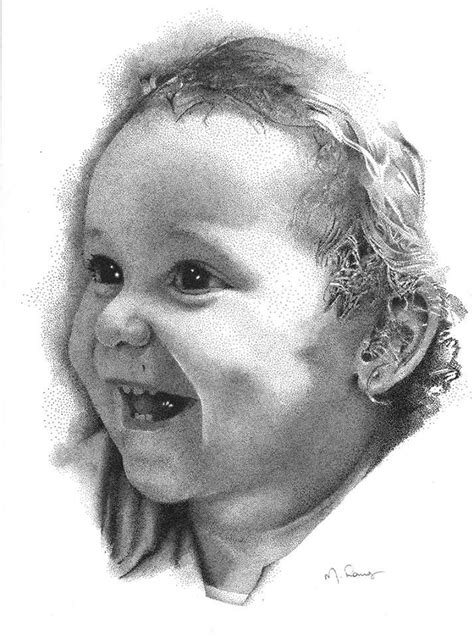 Portrait Stippling Art - Artists&Clients