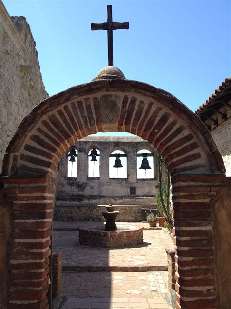 Church bells at Mission San Juan Capistrano, California's oldest ...