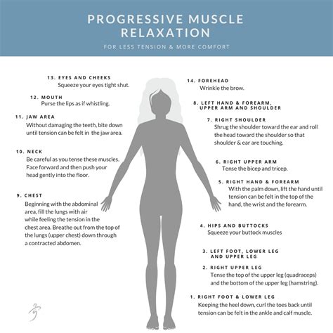 Progressive Muscle Relaxation To Relieve Stress + Reduce Muscular Tension