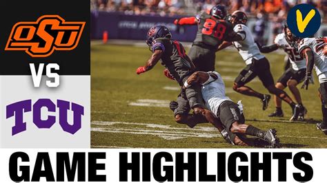 #8 Oklahoma State vs #13 TCU | 2022 College Football Highlights - Win ...