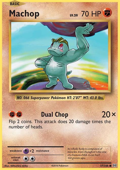 Machop 57 (Evolutions 2016) Pokemon Card