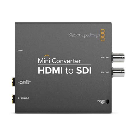 Blackmagic Converter HDMI To SDI - Soho Broadcast