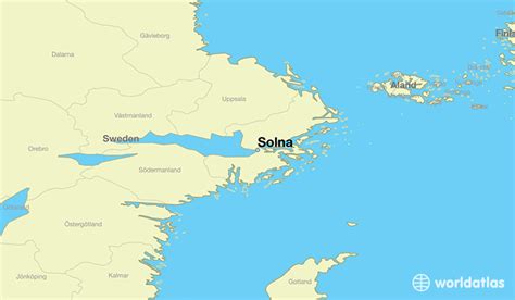 Where is Solna, Sweden? / Solna, Stockholm Map - WorldAtlas.com