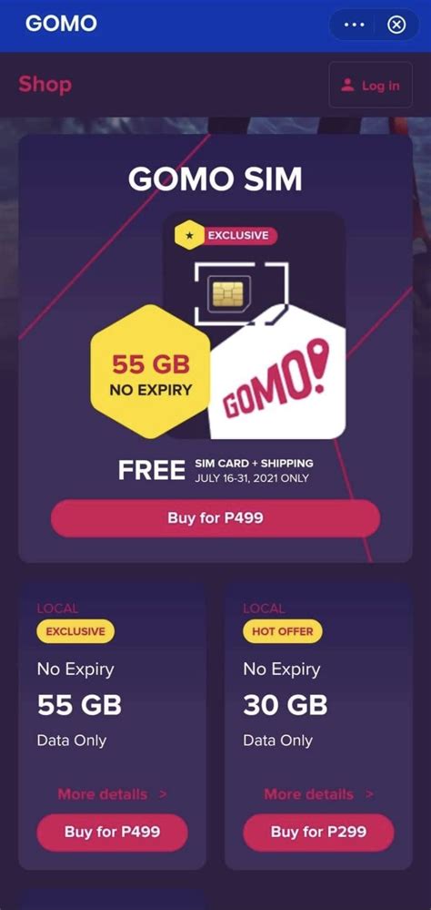 GOMO 55GB Data Pack: Better than Unli Data for Php 499?