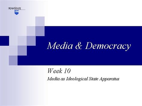 Ideological State Apparatus Media