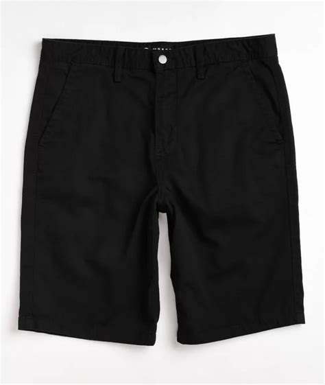 Empyre Furtive Black Chino Shorts