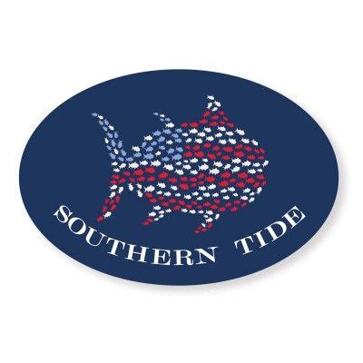 Skipjack Stars and Stripes Sticker | Southern Tide | Tide, Southern ...