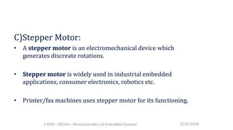 Sensors and Actuators | PPT