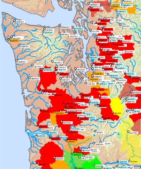 Washington State Flooding Map - New Orleans Zip Code Map