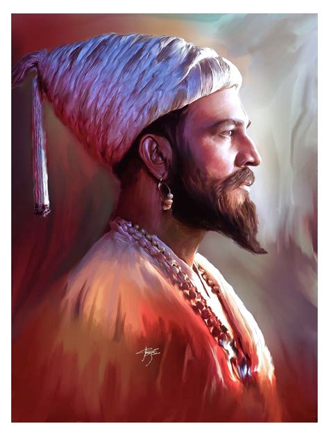 Sharad Kelkar Painting Shivaji Maharaj Hd Wallpaper - Choose from a ...