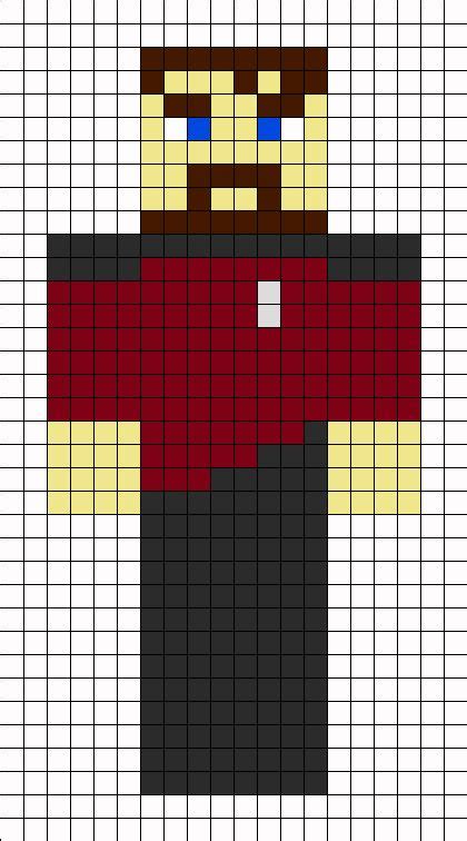 Xephos Skin Kandi Pattern in 2023 | Minecraft beads, Pixel art ...