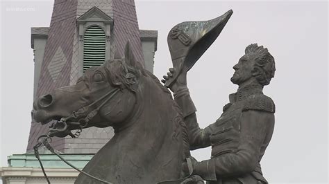 Take Em Down NOLA pushing to remove Andrew Jackson statue in Jackson ...