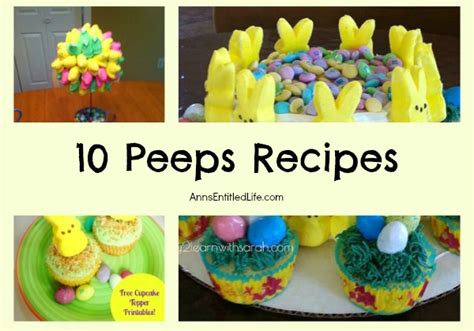 10 Peeps Recipes