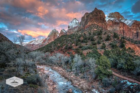 Zion National Park in Winter - James Udall