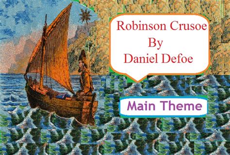 Sin Punishment and Repentance as main themes in Robinson Crusoe