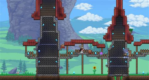 my friend build castle : r/Terraria