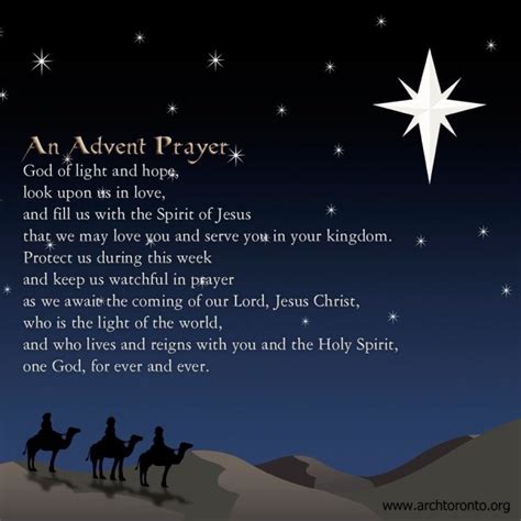 Advent Prayer – Angel Song