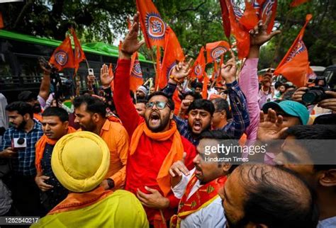 Hindu Bajrang Dal Party Photos and Premium High Res Pictures - Getty Images